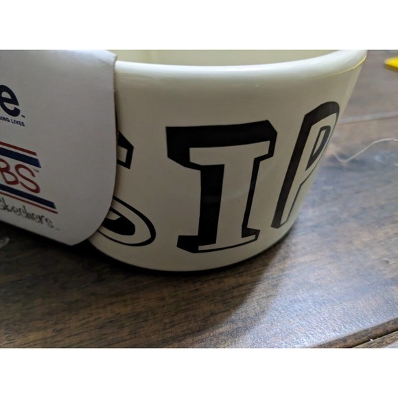 Bobs For Dogs By Skechers Heart Love Dog Bowls Ceramic Sip Snack Bowl Set new - Picture 4 of 9